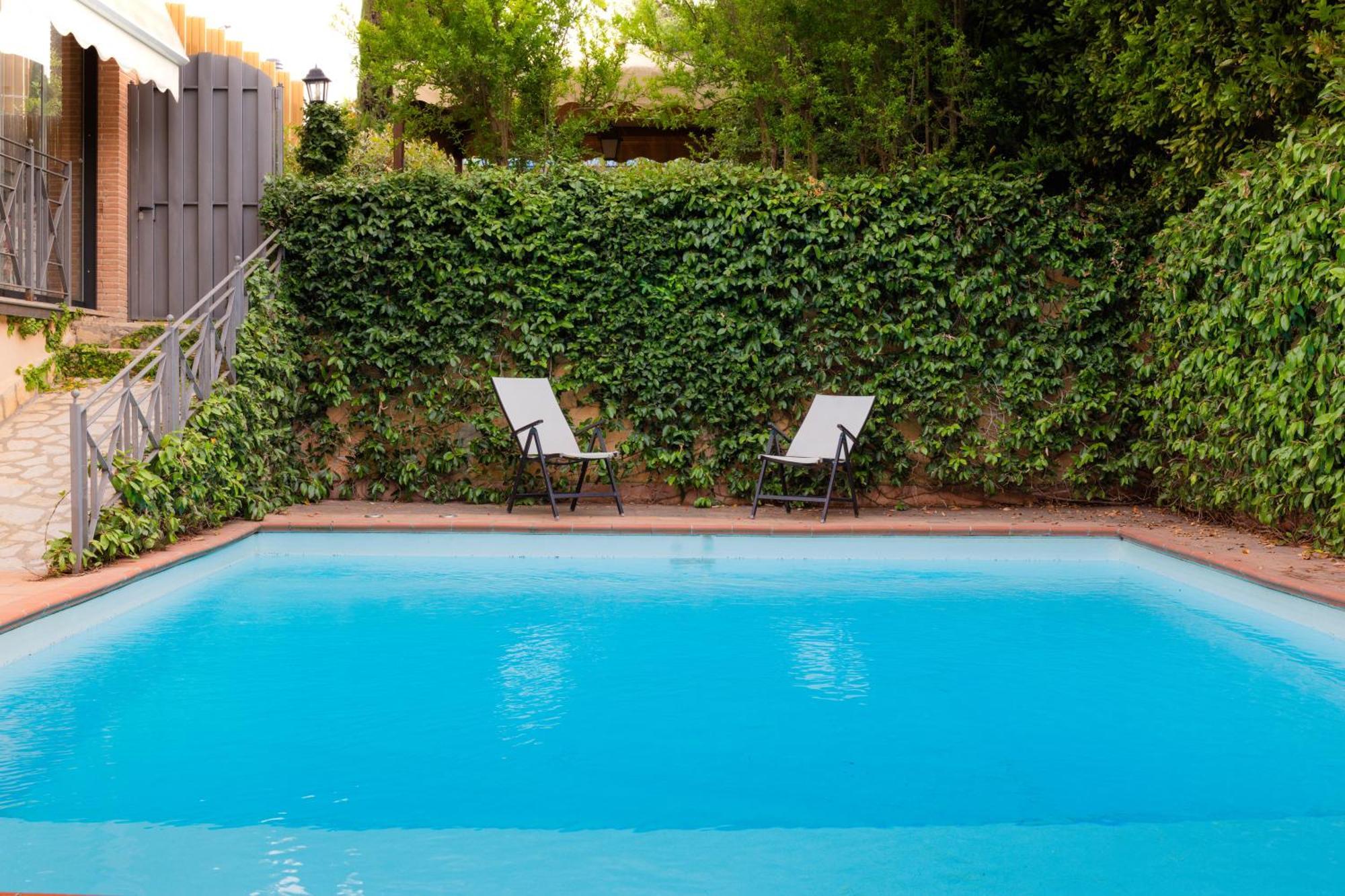 Villa Aureliana With Pool Near San Peter Rom Eksteriør billede